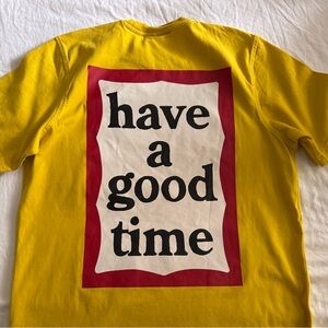 Adidas Yellow Tee with Logo